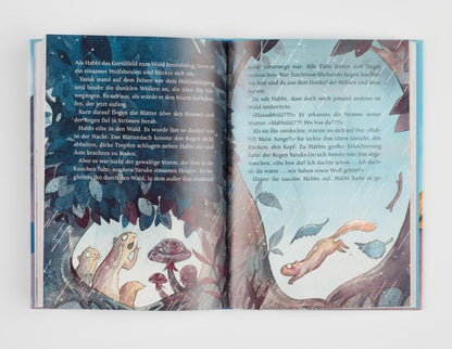 Ein Freund wie kein anderer – Kinderbuch ab 6 von Oliver Scherz I Blick in Buch: Erdhörnchen Habbi flieht