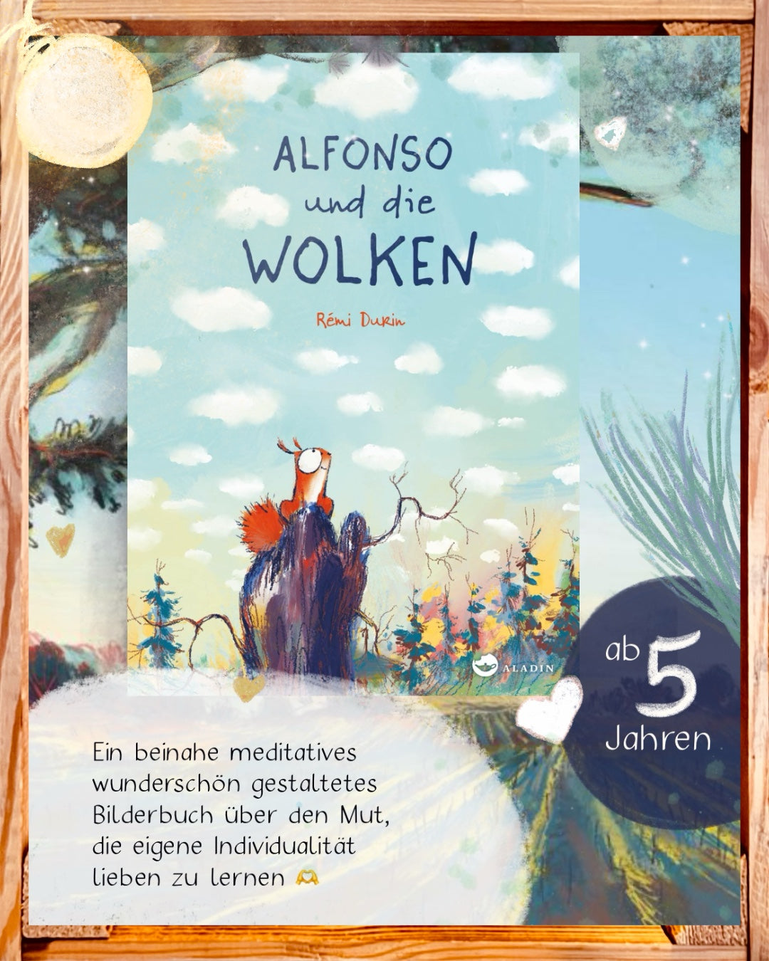 Alfonso und die Wolken – Bilderbuch ab 5 | Juliane empfiehlt dieses wunderschöne Kinderbuch