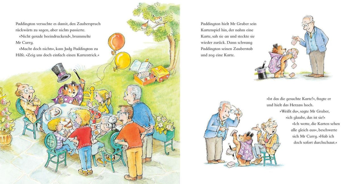 Paddington feiert Geburtstag – Bilderbuch ab 4 Jahren | Blick in Buch: Zaubershow 