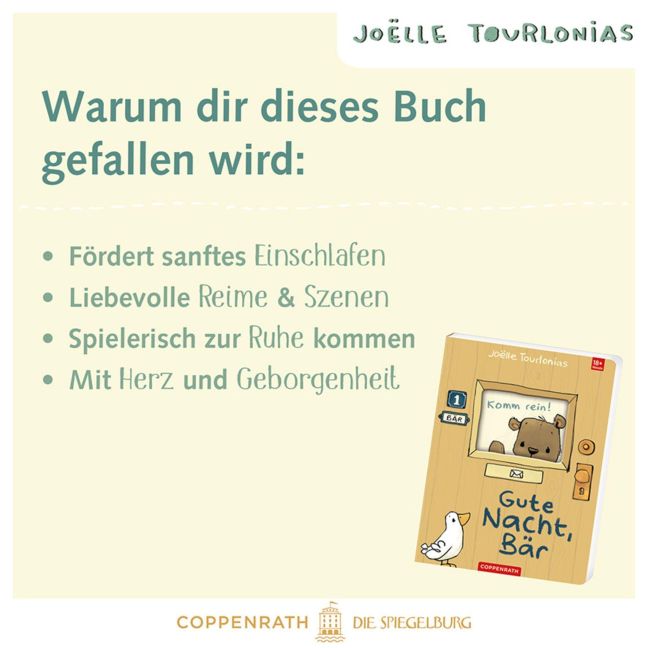 Gute Nacht, Bär – Einschlafbuch für sensible Kinder ab 1 I Liebevolles Einschlafritual