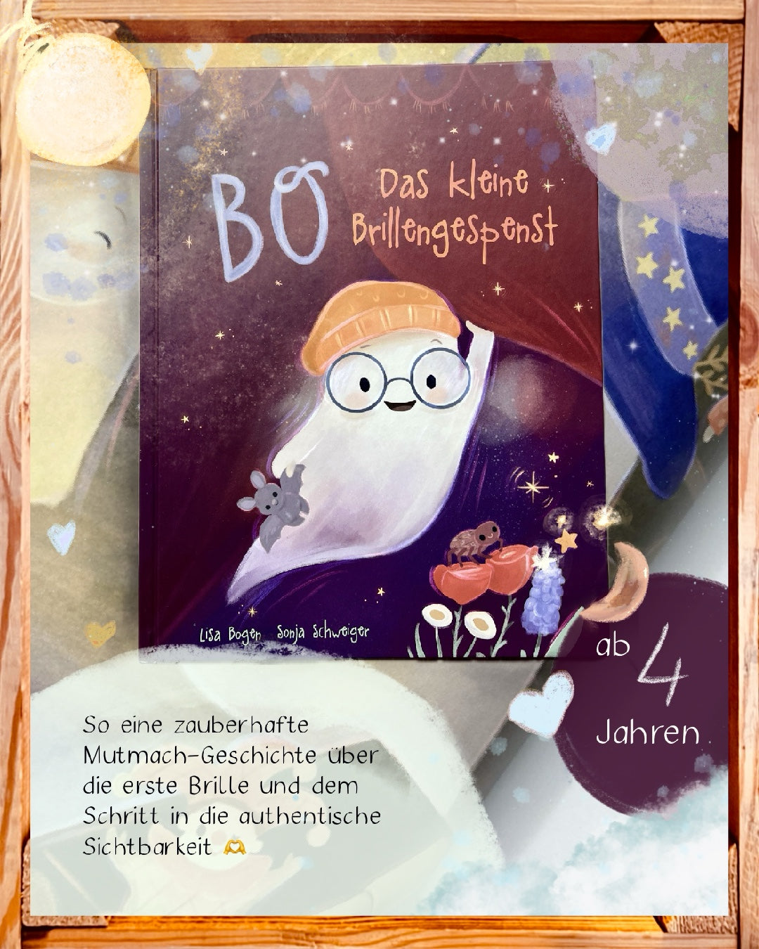Bo, das kleine Brillengespenst: Bilderbuch ab 4 I Julianes Bilderbuchtipp