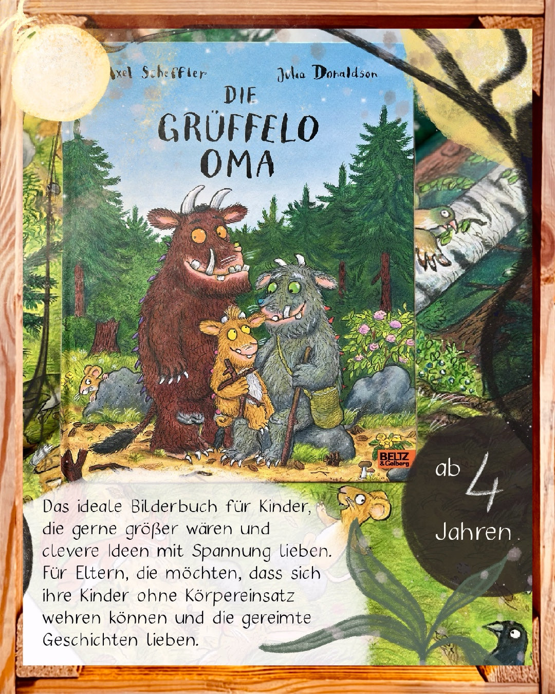 Die Grüffelo-Oma | Bilderbuch ab 4 | Seelenschatz Kinderbücher