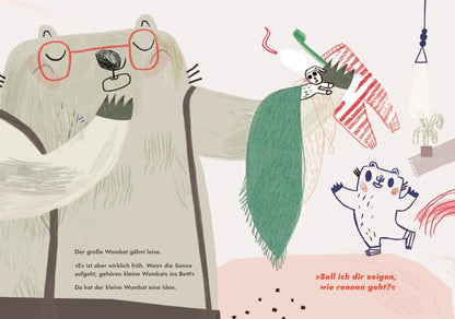 So geht schlafen, kleiner Wombat Vorlesebuch zum Einschlafen für Kinder ab 3 Jahren von Rasmus Engler und Deniz Jaspersen