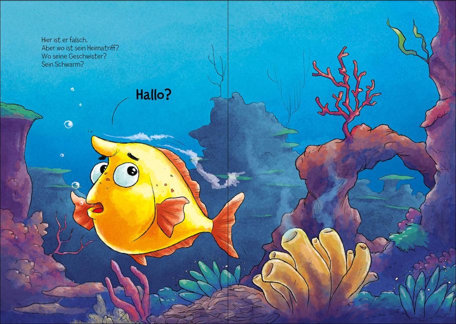 Flip, der Einhornfisch (Band 1) - Der coolste Schwarm der Welt Tauche ab in Flips bunte Unterwasserwelt - bildstarker Lesespaß für Kinder ab 7 Jahren - Wow! Das will ich lesen! von Julia Boehme und Dominik Rupp