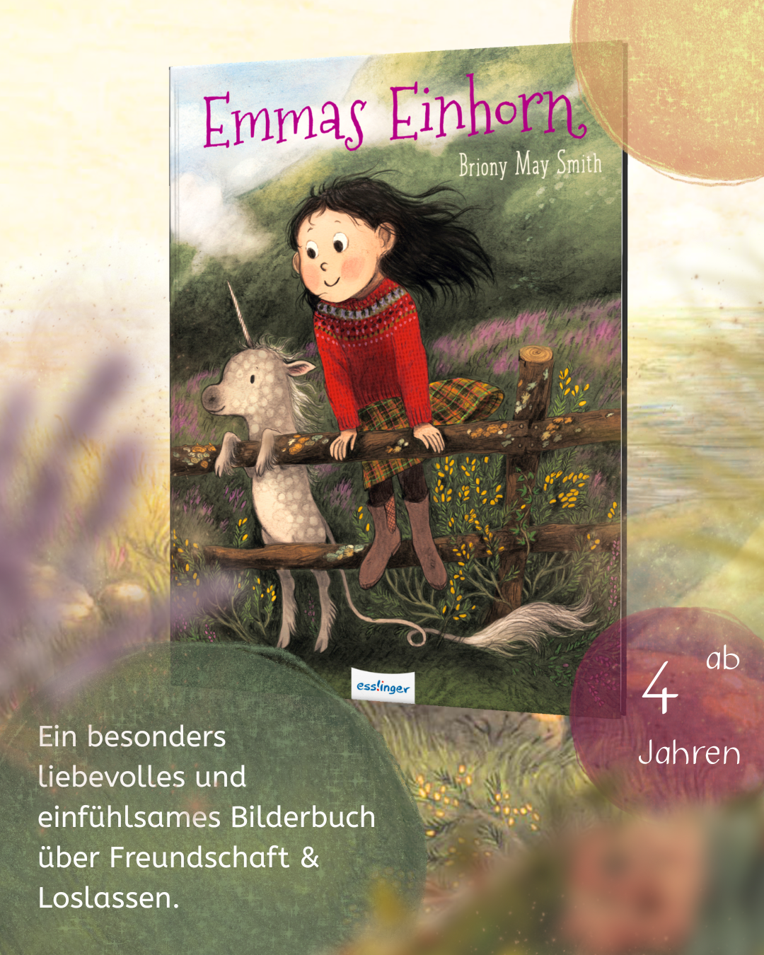 Emmas Einhorn Bilderbuch ab 4 Jahren über Freundschaft von Briony May Smith