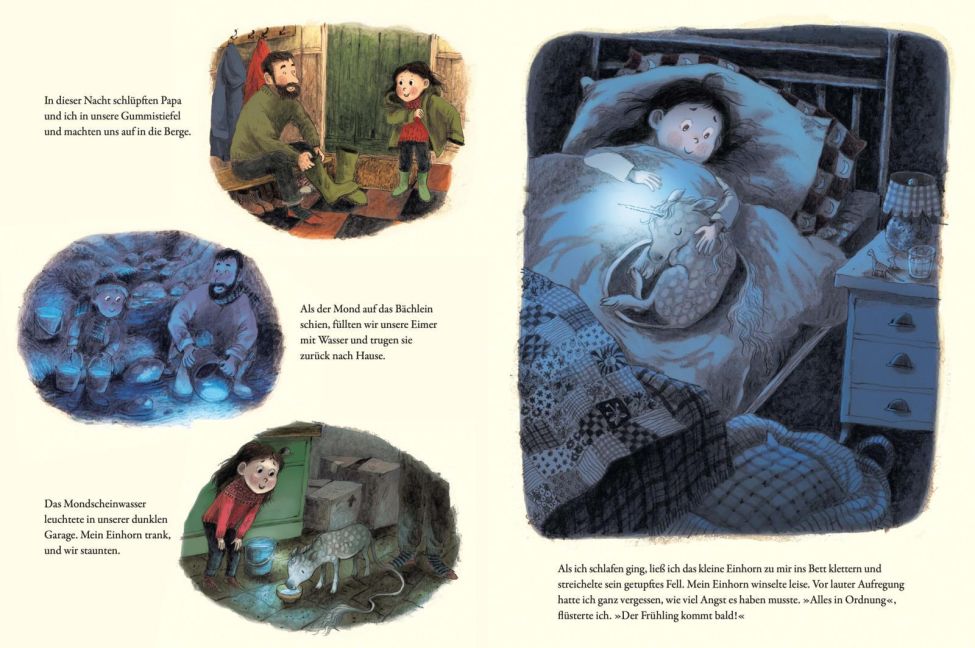 Emmas Einhorn Bilderbuch ab 4 Jahren über Freundschaft von Briony May Smith