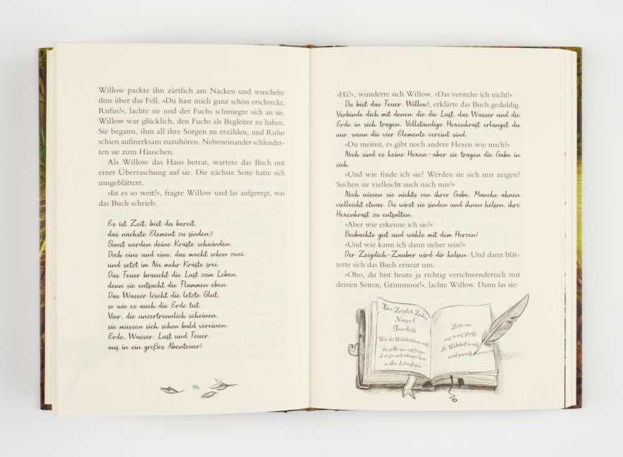 Ein Mädchen namens Willow Kinderbuch ab 10 Jahren über einen magischen Wald und die Liebe zur Natur Band 1 von Sabine Bohlmann und Simona Ceccarelli