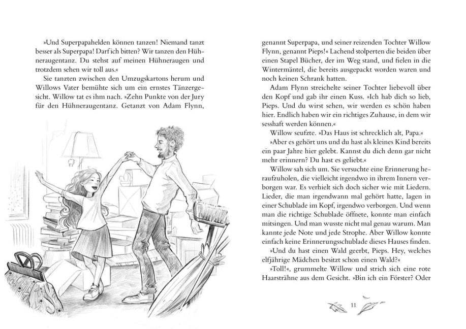 Ein Mädchen namens Willow Kinderbuch ab 10 Jahren über einen magischen Wald und die Liebe zur Natur Band 1 von Sabine Bohlmann und Simona Ceccarelli