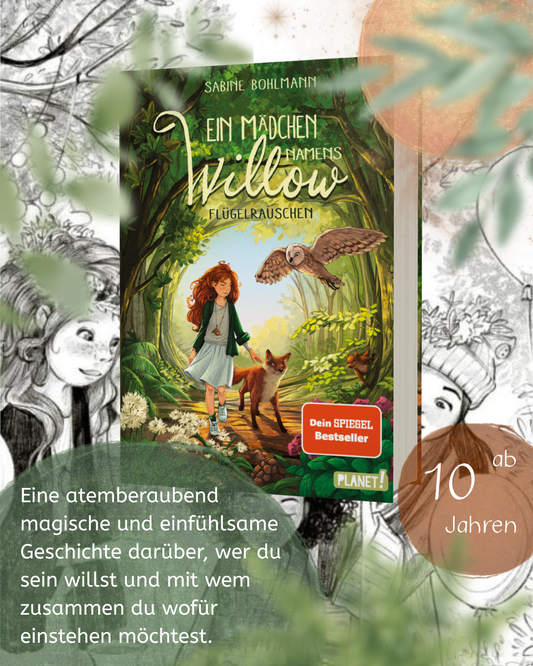 Ein Mädchen namens Willow 3: Flügelrauschen Für alle, die den Wald lieben Band 3 von Sabine Bohlmann und Simona Ceccarelli