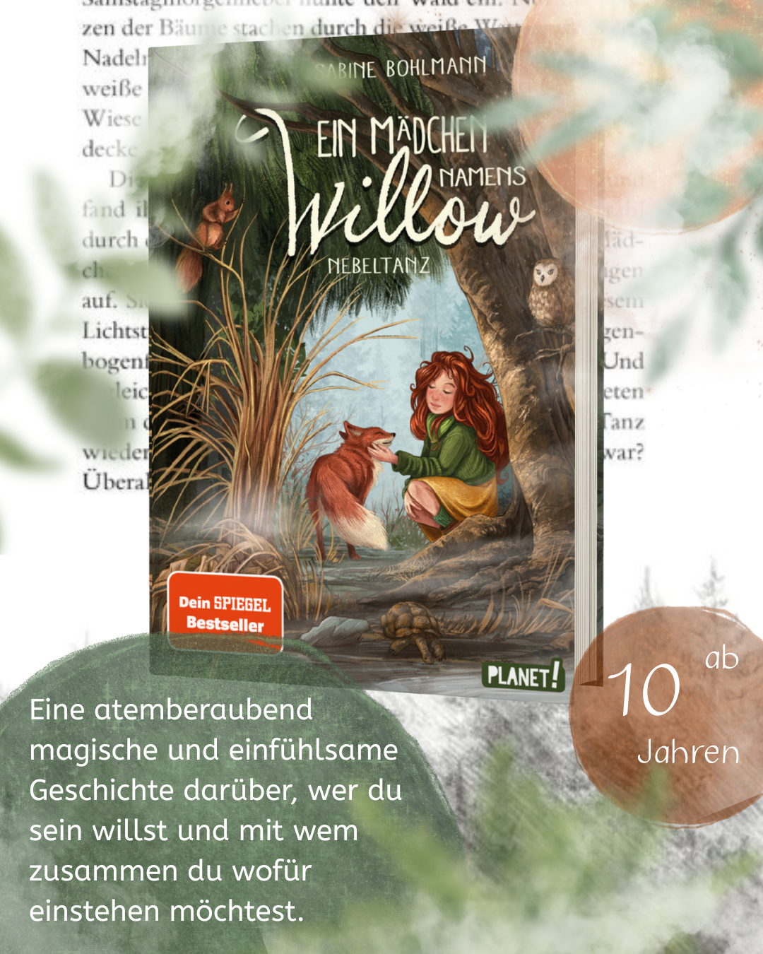 Ein Mädchen namens Willow 4: Nebeltanz Für alle, die den Wald lieben Band 4 von Sabine Bohlmann und Simona Ceccarelli