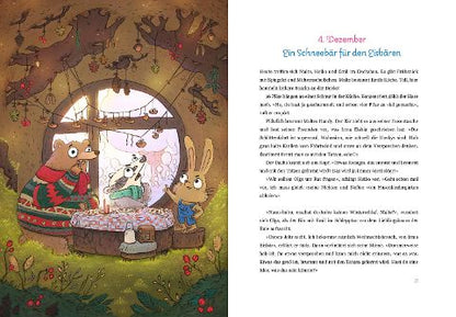 Huch, wer kommt da zu Besuch? Eine bärige Adventsgeschichte in 24 Kapiteln – Bär Malte lernt Weihnachten kennen – Adventskalender zum Vorlesen und Miträtseln ab 6 Jahren von Andrea Lienesch und Sam Rassy