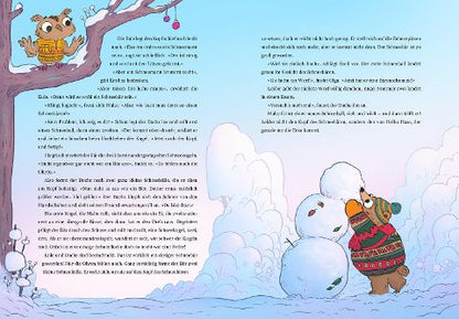 Huch, wer kommt da zu Besuch? Eine bärige Adventsgeschichte in 24 Kapiteln – Bär Malte lernt Weihnachten kennen – Adventskalender zum Vorlesen und Miträtseln ab 6 Jahren von Andrea Lienesch und Sam Rassy