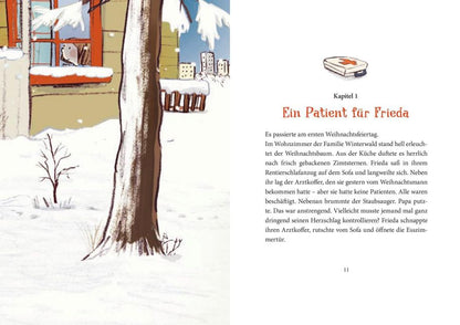 Es niest ein Rentier vor der Tür Wunderbare Wintergeschichte zum Vorlesen ab 5 Jahren von Smilla Blau und Susanne Göhlich