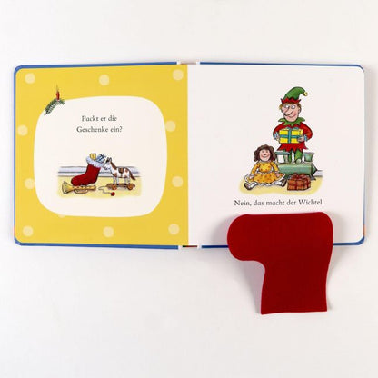 Filzklappenbuch Such mal! Wo ist der Weihnachtsmann? Fühlbuch mit Filzklappen von Axel Scheffler Beltz & Gelberg