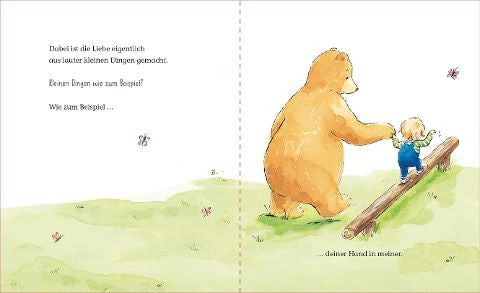 Liebe in den kleinen Dingen
Bilderbuch über das Liebhaben ab 4 Jahren
von Stella J. Jones 
und Jane Massey