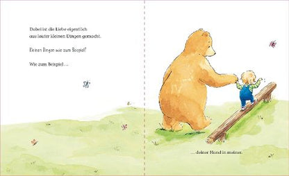 Liebe in den kleinen Dingen
Bilderbuch über das Liebhaben ab 4 Jahren
von Stella J. Jones 
und Jane Massey