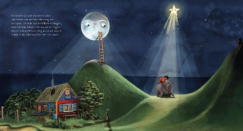 Komm, wir trösten den kleinen Stern Ein ganz besonderes Bilderbuch über die Kraft von Freundschaft und Fantasie – traumhaft illustriertes Kinderbuch ab 4 Jahren (Geschenkbuch für Mädchen und Jungen) von Mira Schönegge