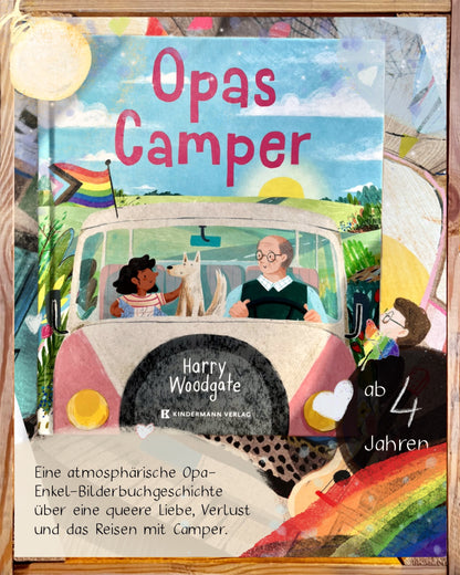Opas Camper – Bilderbuch ab 4 Jahren mit queeren Großeltern