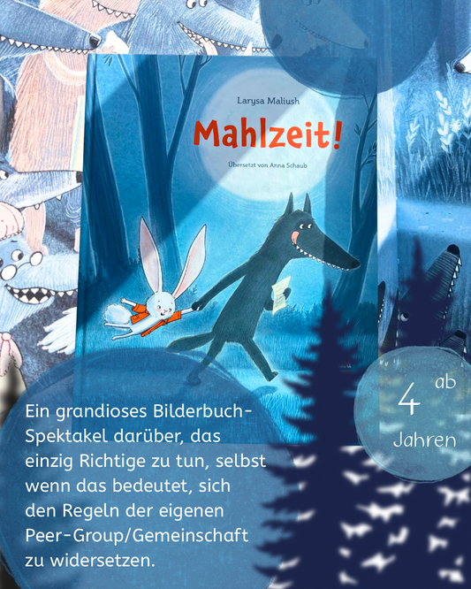 Mahlzeit! von Larysa Maliush I Bilderbuchtipp ab 4 Jahren