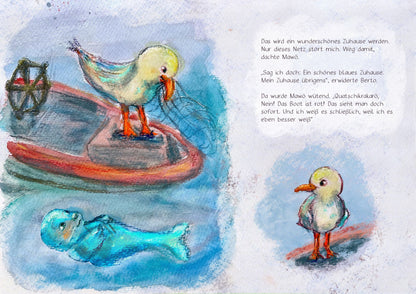 Dein personalisiertes Kinderbuch - Name und Illustration deines Kindes mit eurer Wunschgeschichte - Handmade with Love