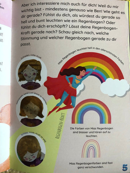 Kinderbuch „Die Kraft des Regenbogens" individualisiert